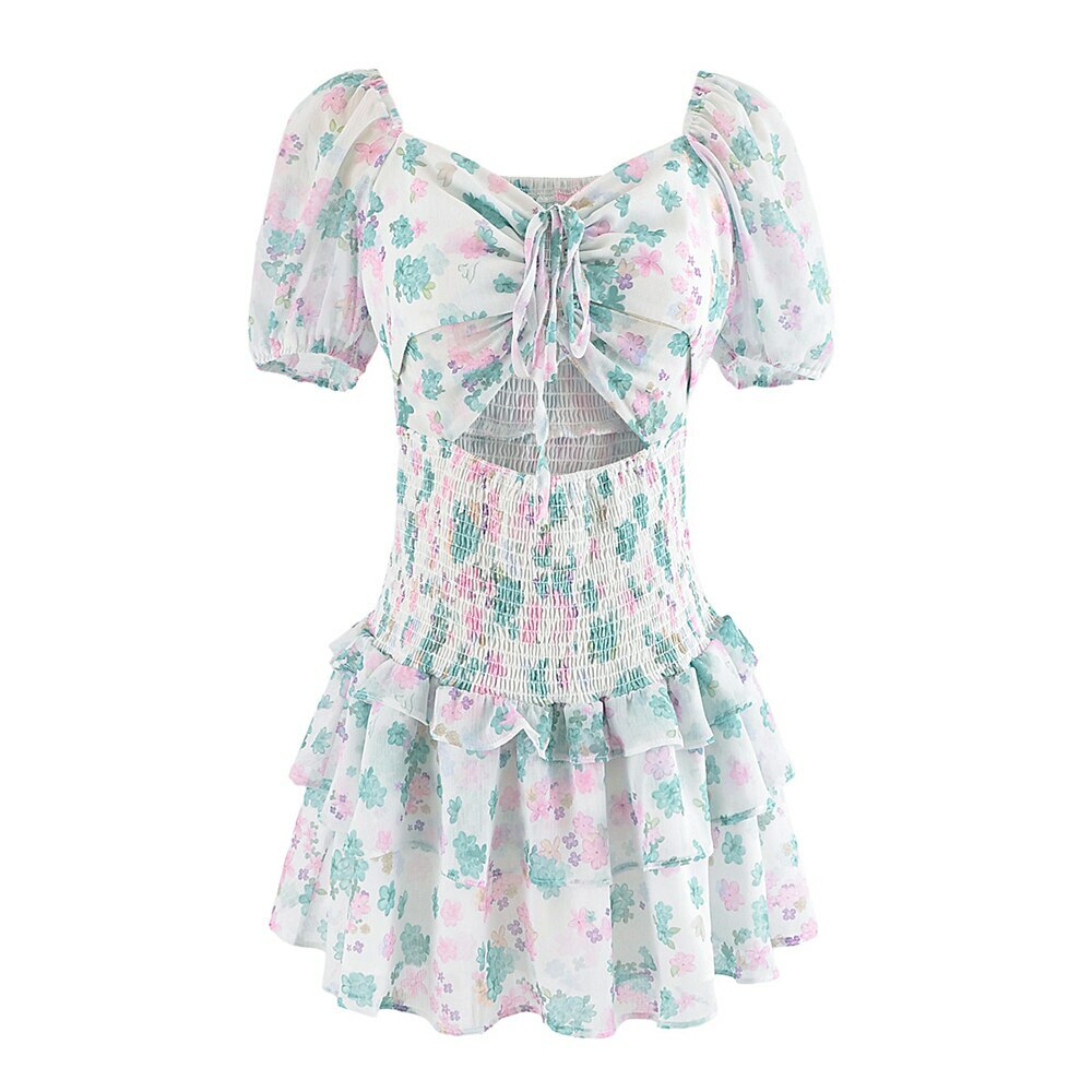 Marina Mini Dress - Y2K Summer Grunge Outfit, 90S Fashion, Retro Style, Y2K Party & Club Look