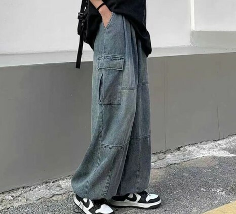 Marley Baggy Jeans - Y2K Summer Grunge, 90S Retro, Gothic Y2K, Hip Hop Fashion, Y2K