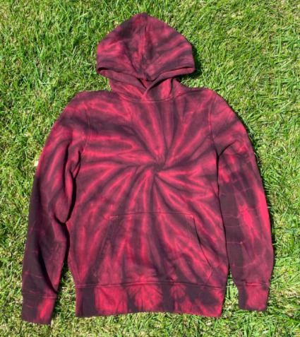 Marlowe Tie Dye Hoodie - Y2K Summer Grunge, 90S Retro, Pastel Goth, Y2K Club & Party Out