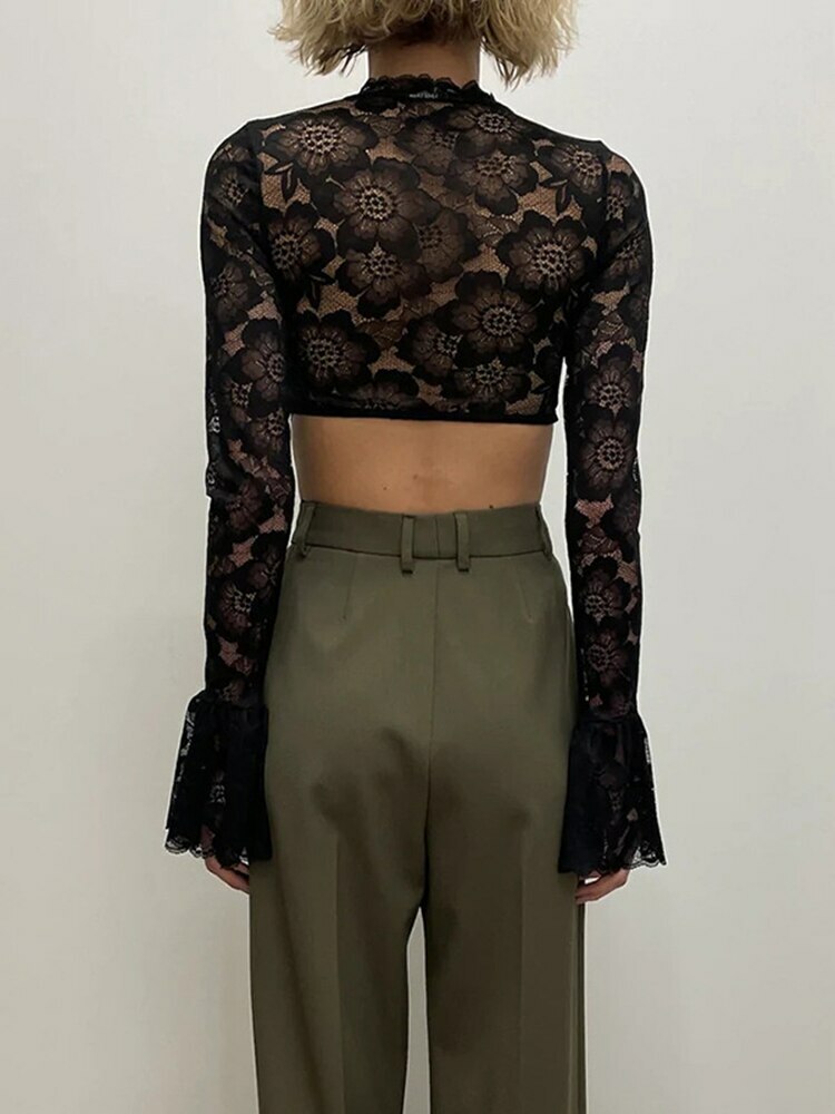 Mary Blouse: Y2K Summer Grunge Top, 90S Retro Style, Perfect For Y2K Party & Club Outfits