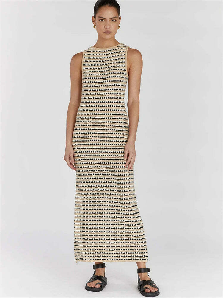 Masia Maxi Dress - Y2K Summer Grunge Outfit, 90S Fashion, Retro Style, Pastel Goth Vibes