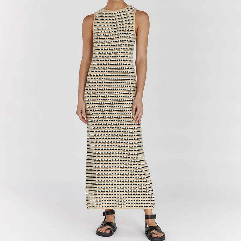 Masia Maxi Dress - Y2K Summer Grunge Outfit, 90S Fashion, Retro Style, Pastel Goth Vibes
