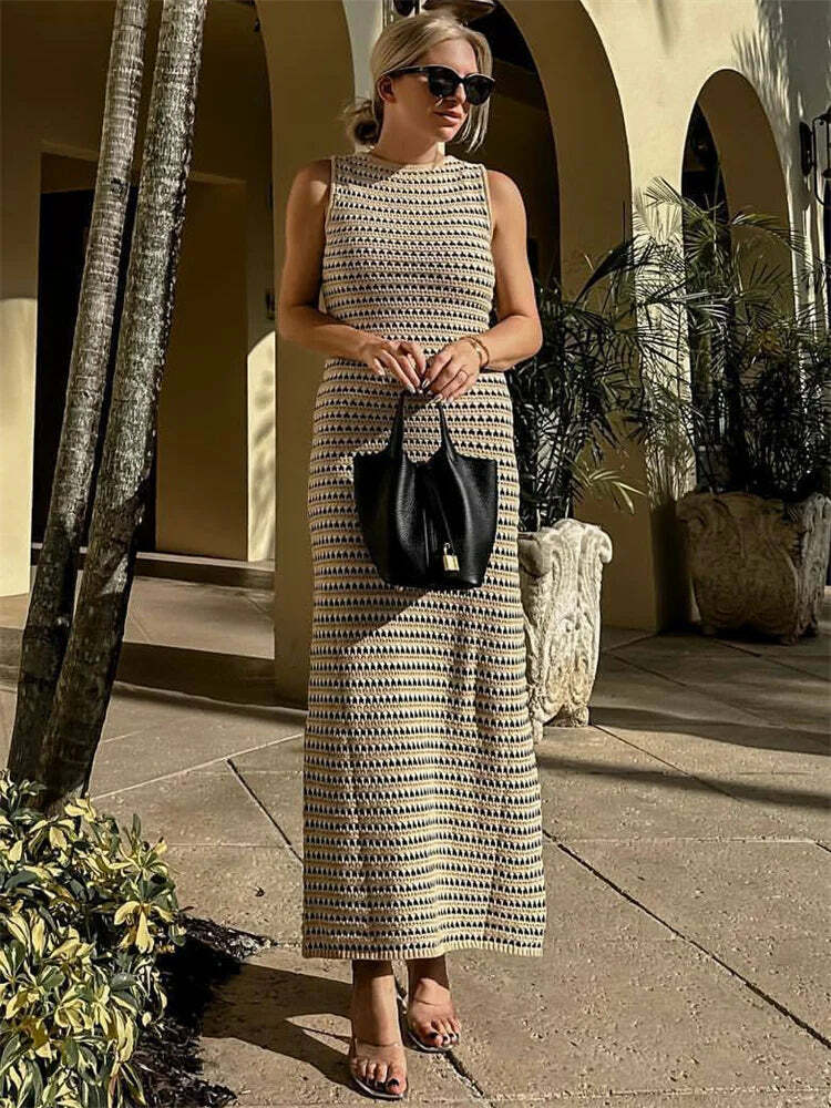 Masia Maxi Dress - Y2K Summer Grunge Outfit, 90S Fashion, Retro Style, Pastel Goth Vibes