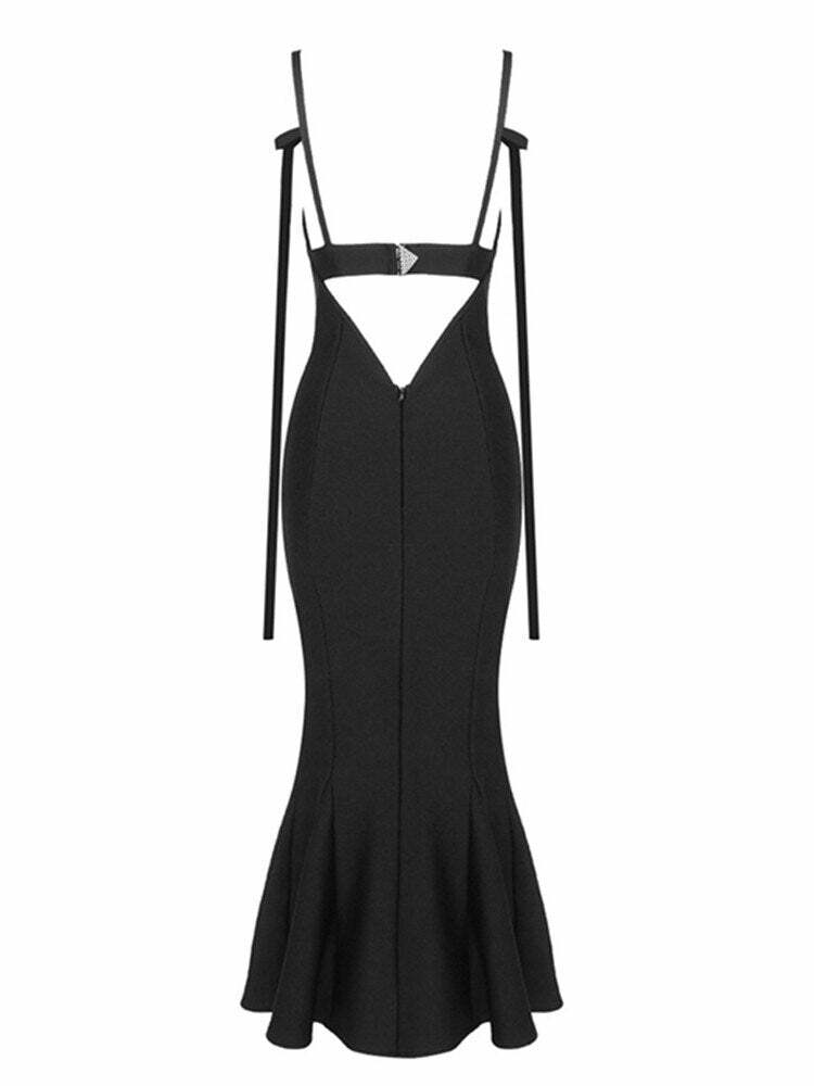 Megan Midi Dress - Y2K Summer Grunge Outfit, 90S Fashion, Retro Style, Y2K Party & Club Look
