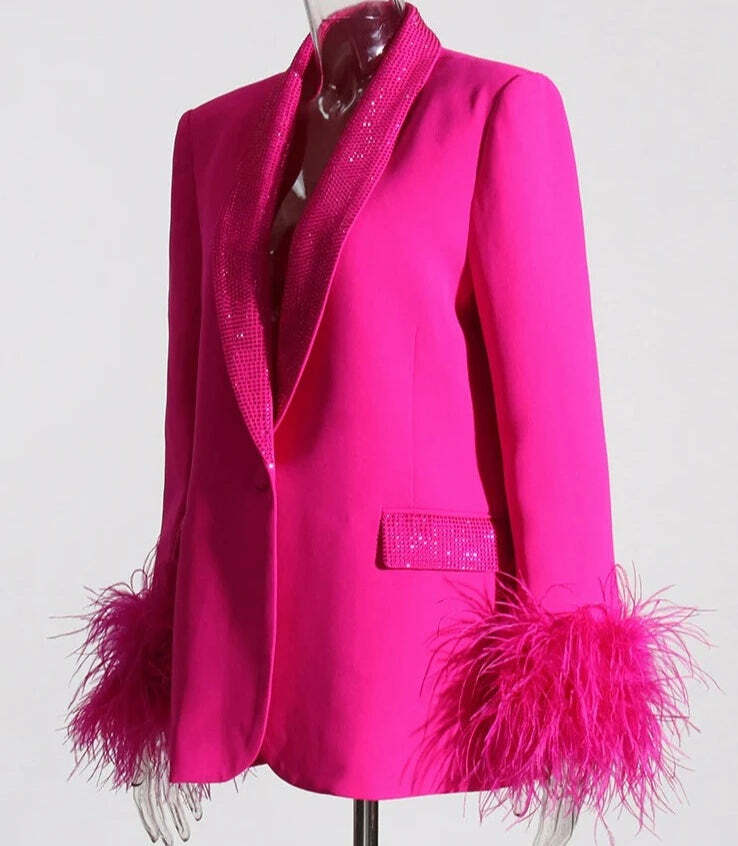 Melani Blazer - Y2K Summer Grunge 90S Fashion Retro Style Y2K Club Outfit For Women