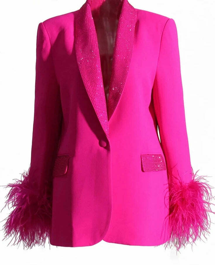 Melani Blazer - Y2K Summer Grunge 90S Fashion Retro Style Y2K Club Outfit For Women