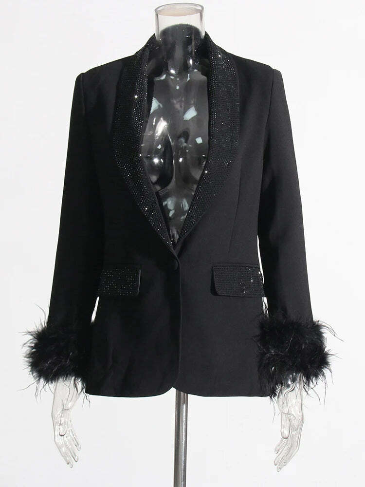 Melani Blazer - Y2K Summer Grunge 90S Fashion Retro Style Y2K Club Outfit For Women