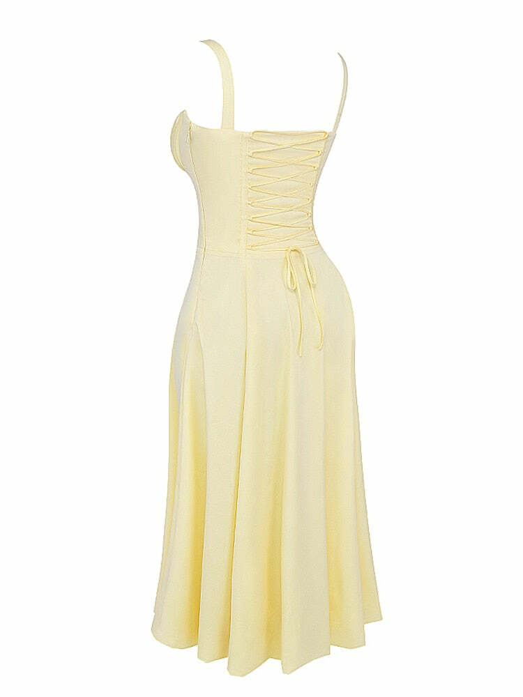 Melisa Midi Dress - Y2K Summer Outfit, 90S Fashion, Grunge, Retro Style, Y2K Party & Club Outfits