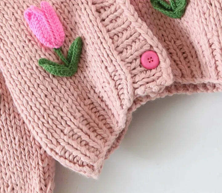 Messina Knitted Cardigan - Y2K Summer, 90S Grunge, Retro Style, Pastel Goth, Y2K Party Outfit