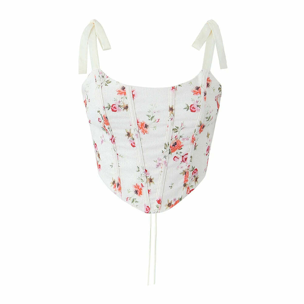 Mikas Y2K Crop Top - 90S Grunge, Retro Summer Outfit, Pastel Goth, Y2K Party & Club Fashion