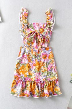 Milie Mini Dress - Y2K Summer Grunge Outfit, 90S Fashion, Retro Style, Y2K Party & Club Look