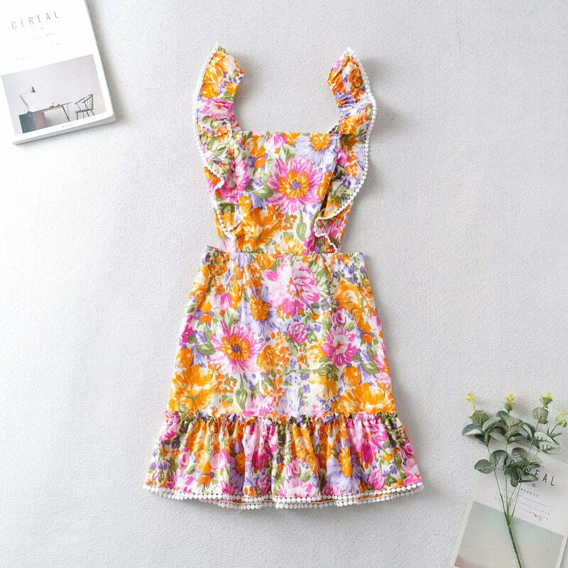 Milie Mini Dress - Y2K Summer Grunge Outfit, 90S Fashion, Retro Style, Y2K Party & Club Look