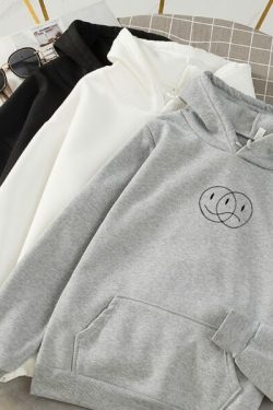 Mixed Emotions Hoodie - Y2K Summer Grunge, 90S Retro, Pastel Goth, Y2K Club & Party Outfits