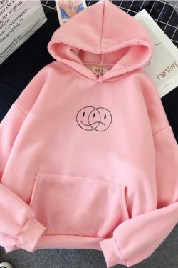 Mixed Emotions Hoodie - Y2K Summer Grunge, 90S Retro, Pastel Goth, Y2K Club & Party Outfits