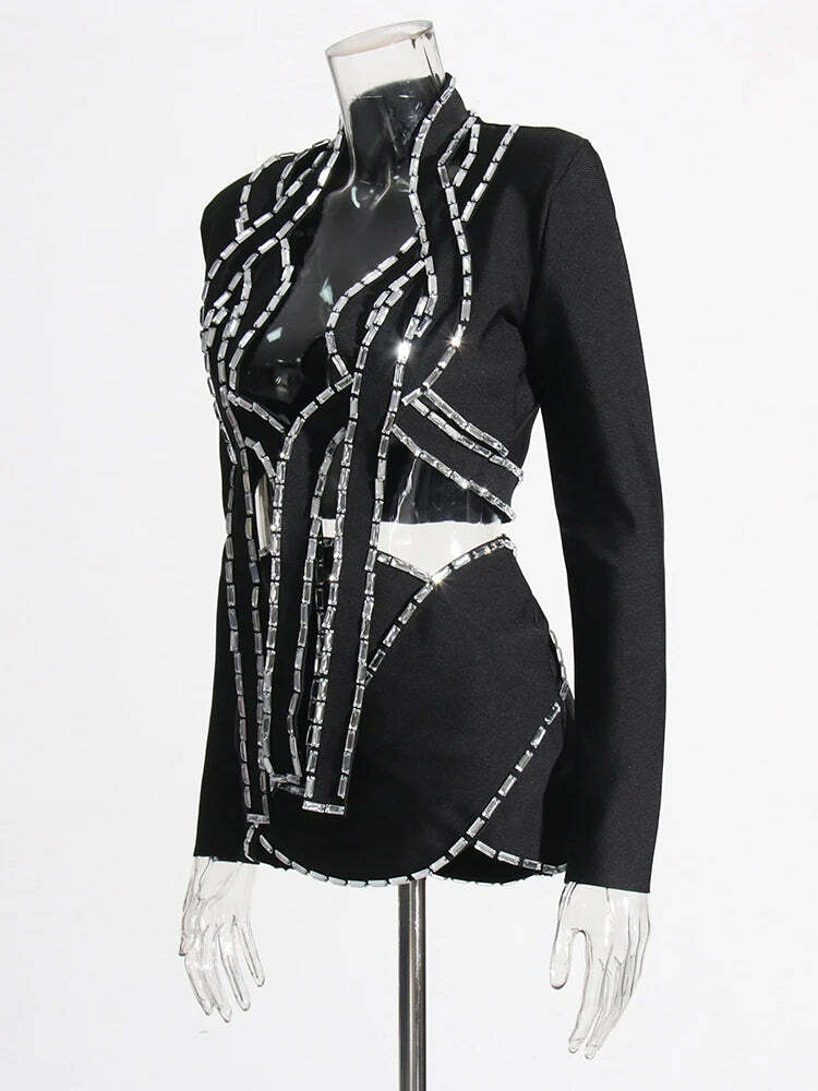 Monille Two Piece Set - Y2K Summer Outfits, 90S Fashion, Grunge, Retro Style, Y2K Club & Party