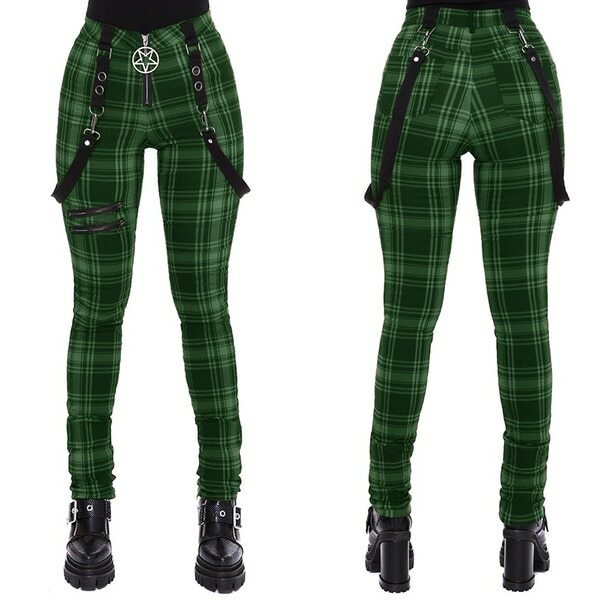 Monroe Plaid Pants - Y2K Grunge & 90S Retro Style For Summer Outfits, Club & Party Looks