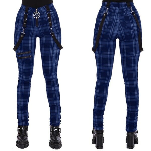 Monroe Plaid Pants - Y2K Grunge & 90S Retro Style For Summer Outfits, Club & Party Looks