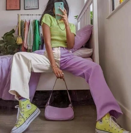 Morgan Casual Straight Pants - Y2K Summer Grunge, 90S Retro, Y2K Club & Party Outfits