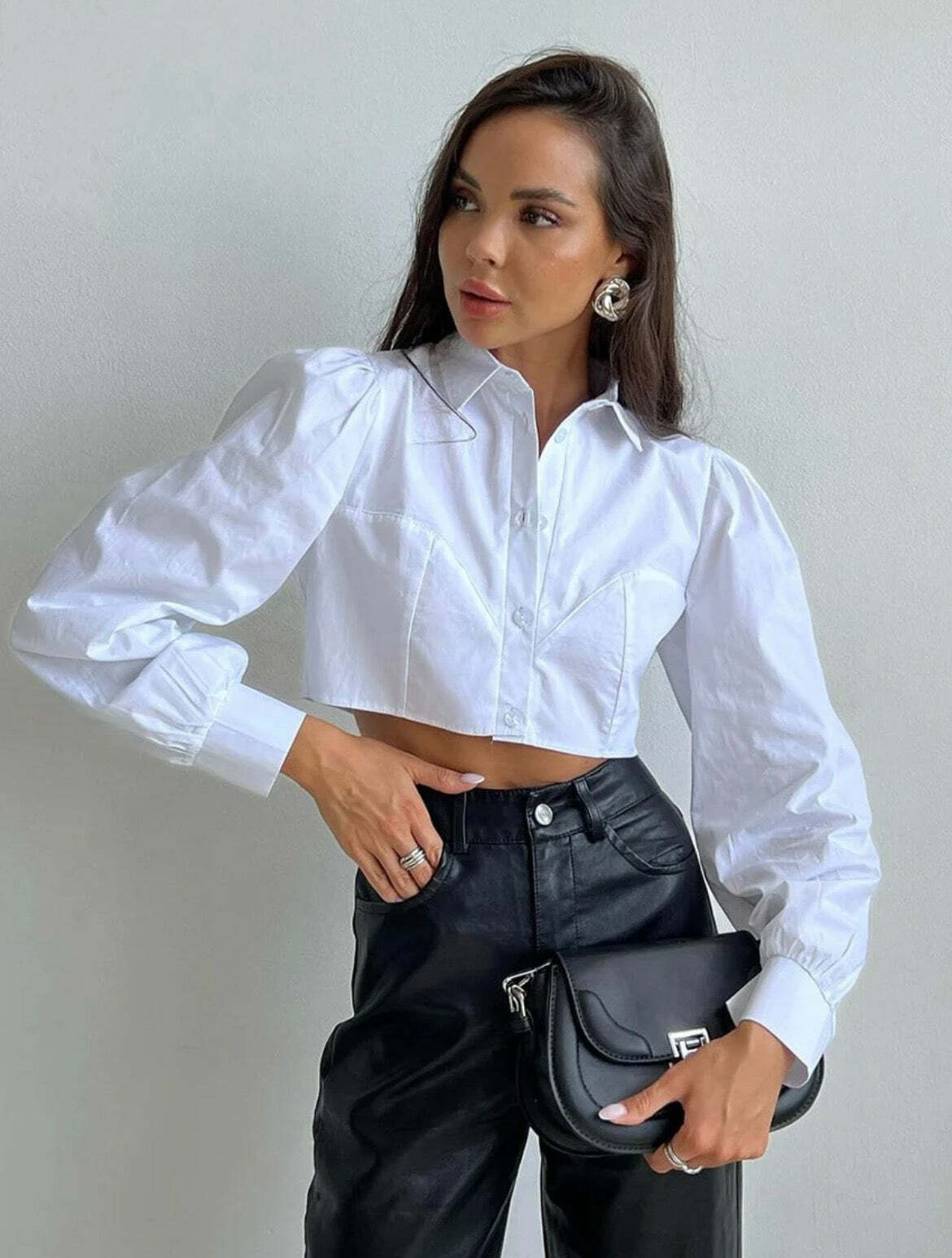 Morgan Shirt - Y2K Summer Grunge Top, 90S Retro Fashion, Pastel Goth, Y2K Club Outfit
