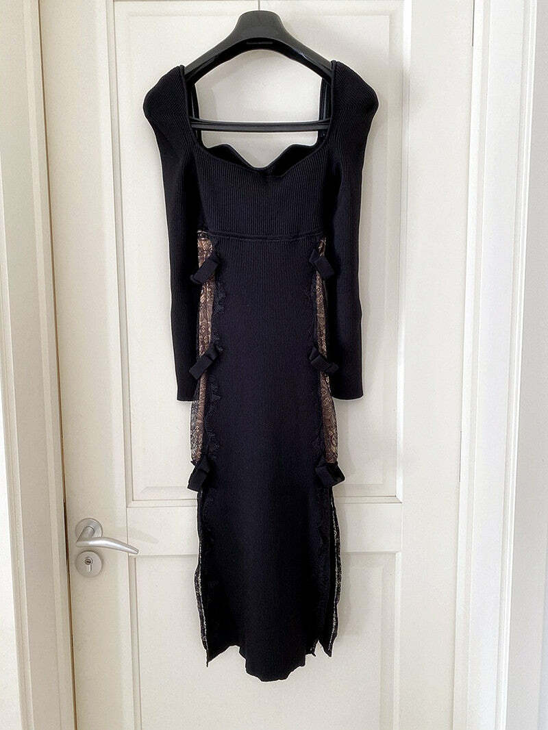 Naila Midi Dress - Y2K Summer Grunge Outfit, 90S Fashion, Retro Style, Pastel Goth, Y2K Party