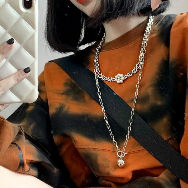 Natalia Tie Dye Long Sleeve Shirt - Y2K Summer, 90S Grunge, Retro Style, Pastel Goth, Y2K Fashion