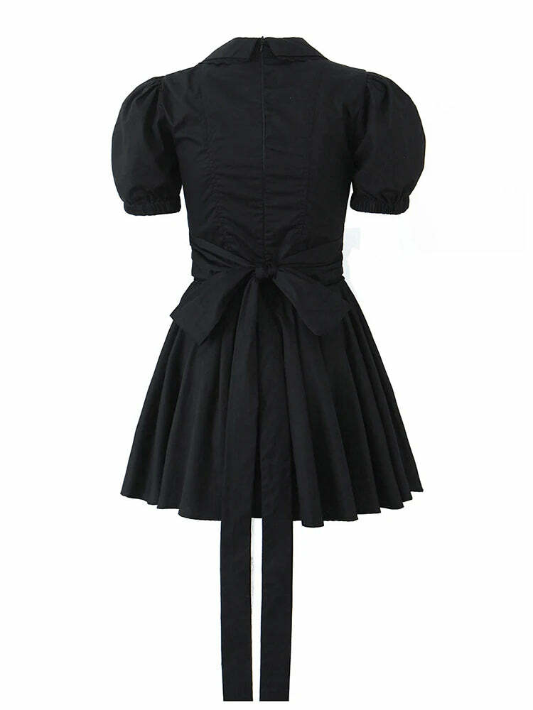 Negra Mini Dress - Y2K Summer Grunge Outfit, 90S Fashion, Retro Style, Y2K Party & Club Outfits