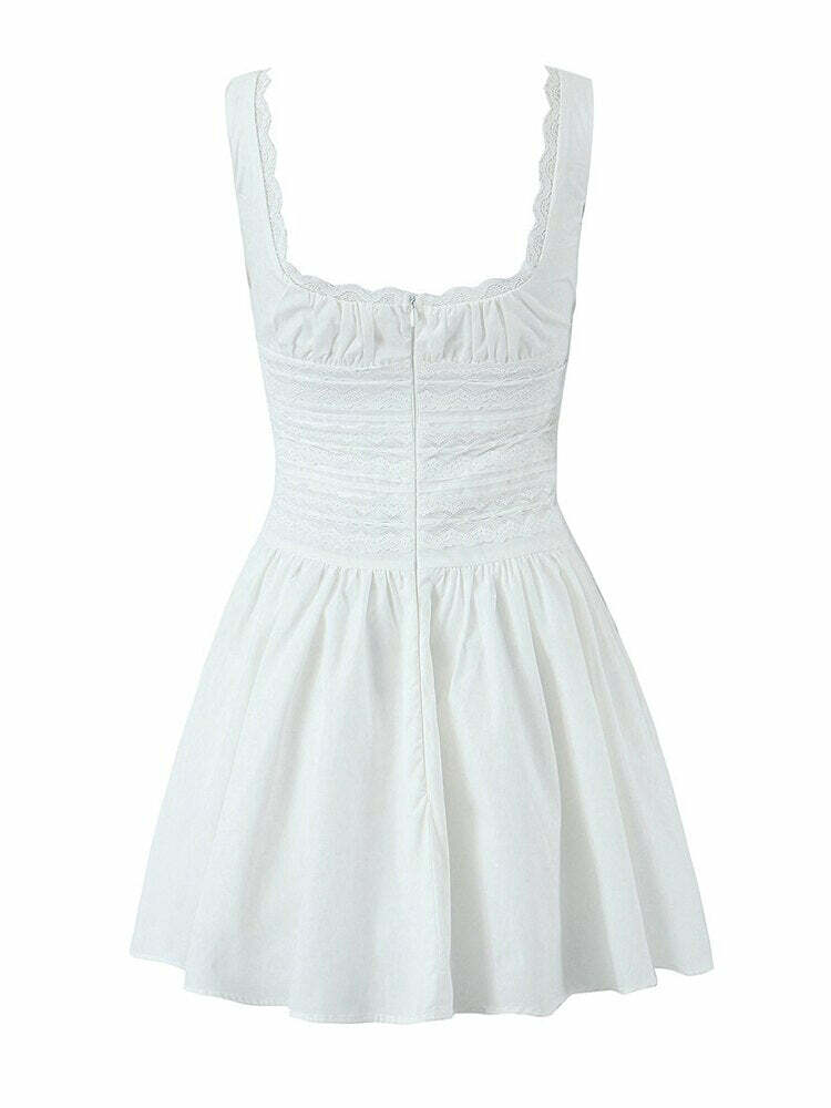 Neli Mini Dress - Y2K Summer Grunge Outfit, 90S Fashion, Retro Style, Pastel Goth, Y2K Party