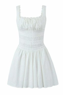 Neli Mini Dress - Y2K Summer Grunge Outfit, 90S Fashion, Retro Style, Pastel Goth, Y2K Party
