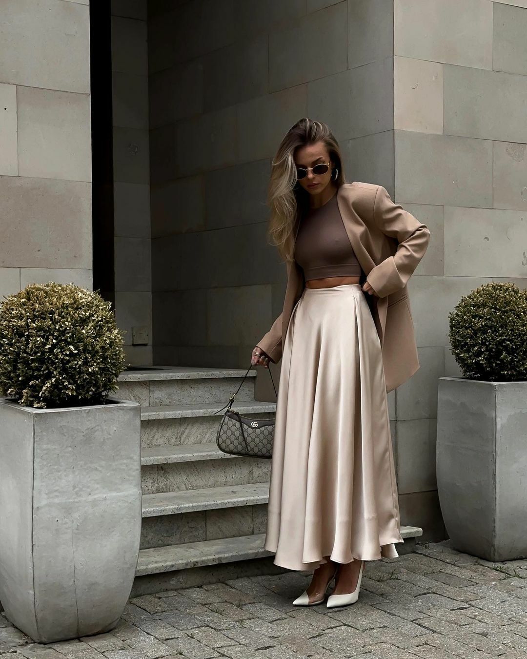 Nevaeh Maxi Skirt - Y2K Summer Grunge Outfit, 90S Fashion, Retro Style, Pastel Goth Vibes