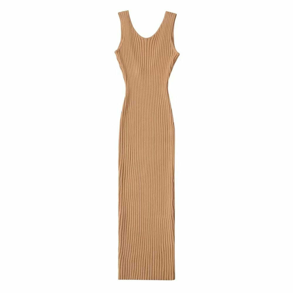 Nicol Midi Dress - Y2K Summer Grunge Outfit, 90S Fashion, Retro Style, Pastel Goth Vibes