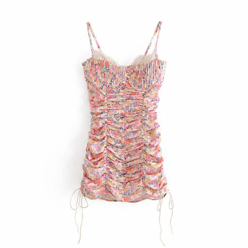 Nira Mini Dress - Y2K Summer Grunge Outfit, 90S Fashion, Retro Style, Y2K Party & Club Look