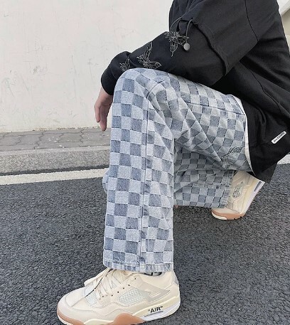 Noelle Y2K Grunge Baggy Jeans - 90S Fashion, Retro Style, Y2K Summer Outfits, Gothic Y2K