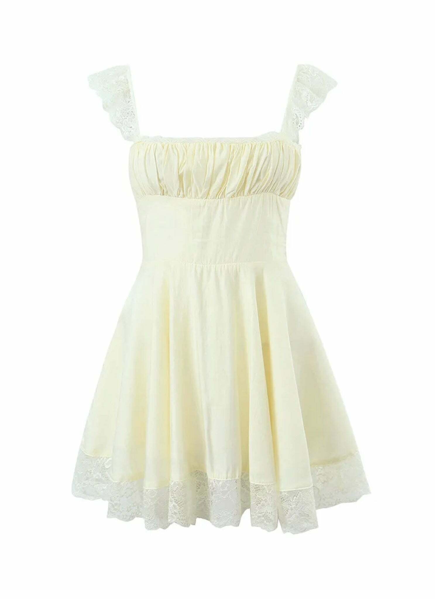Noemi Mini Dress - Y2K Summer Grunge Outfit, 90S Fashion, Retro Style, Pastel Goth, Y2K