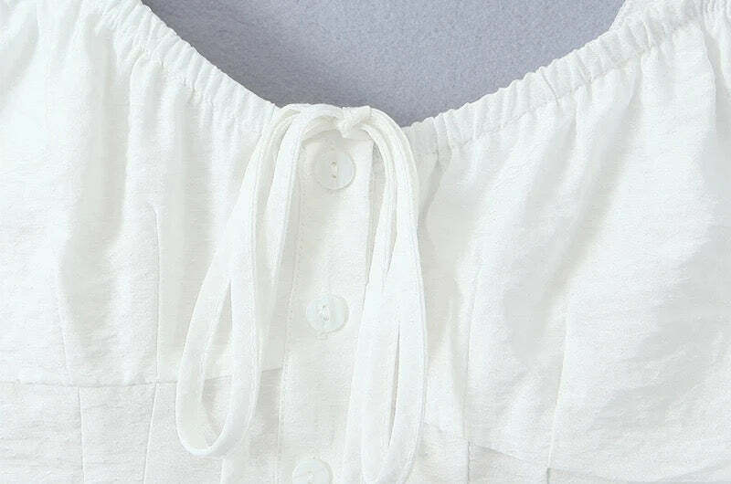 Pari Crop Top - Y2K Summer Grunge, 90S Fashion, Retro Style, Y2K Party & Club Outfits