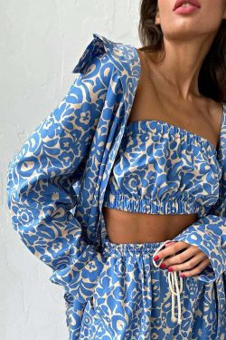 Payton Three Piece Set: Y2K Summer Grunge Outfit - 90S Fashion, Retro Style, Y2K Club & Party Look