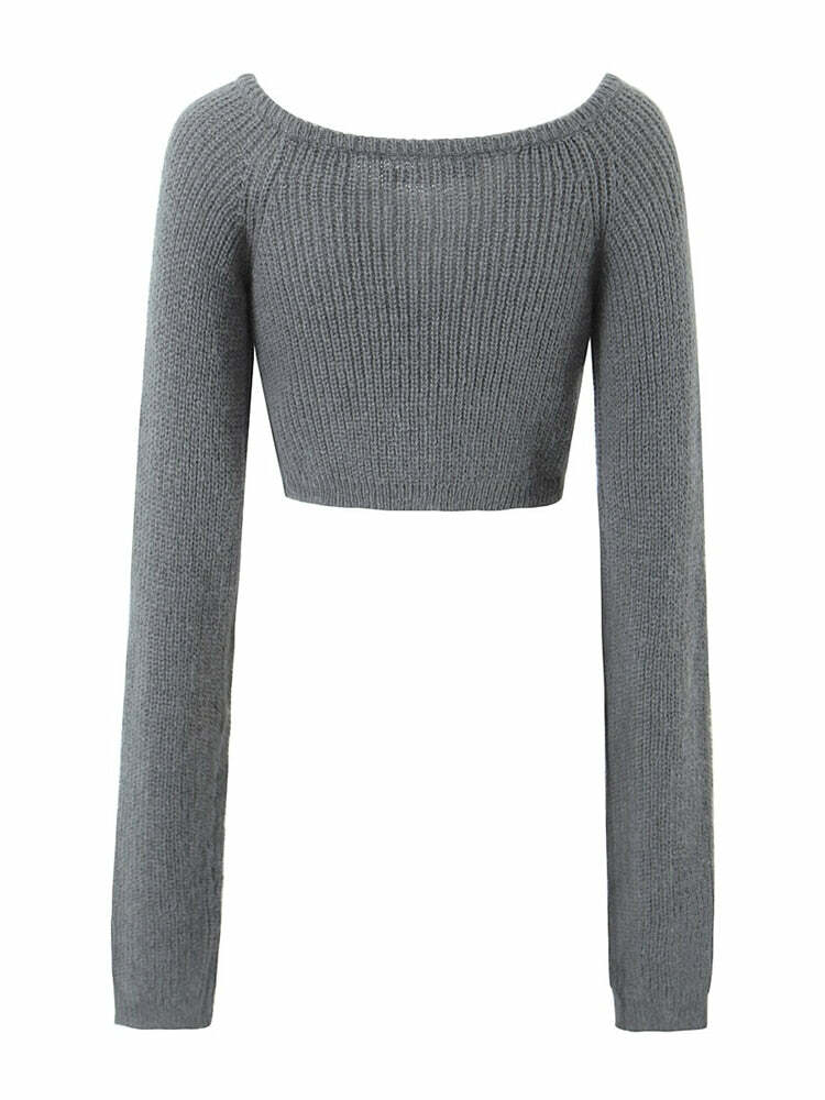 Penelope Sweater - Y2K Summer Grunge, 90S Retro, Pastel Goth, Y2K Club & Party Outfits