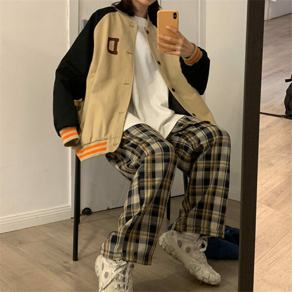 Rachelle Plaid Pants - Y2K Summer Grunge Outfit, 90S Retro Style, Y2K Club & Party Fashion