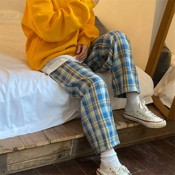 Rachelle Plaid Pants - Y2K Summer Grunge Outfit, 90S Retro Style, Y2K Club & Party Fashion