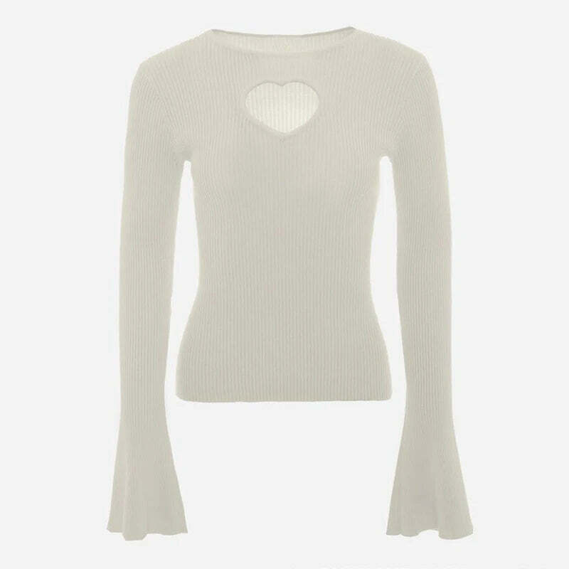 Raquel Sweater - Y2K Summer Grunge, 90S Retro, Pastel Goth, Y2K Club & Party Outfits