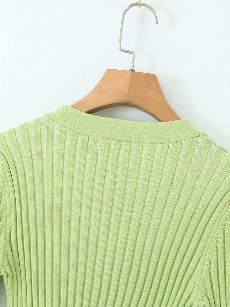 Remi Sweater - Y2K Grunge & 90S Fashion, Retro Summer Outfits, Pastel Goth, Y2K Club
