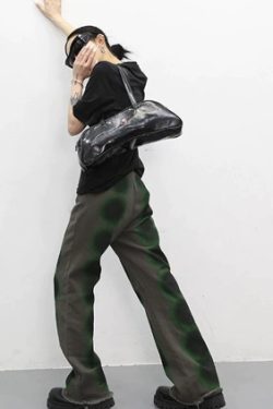 Reni Distressed Baggy Jeans For Women - Y2K Grunge, 90S Fashion, Retro Style, Y2K Summer Outfits