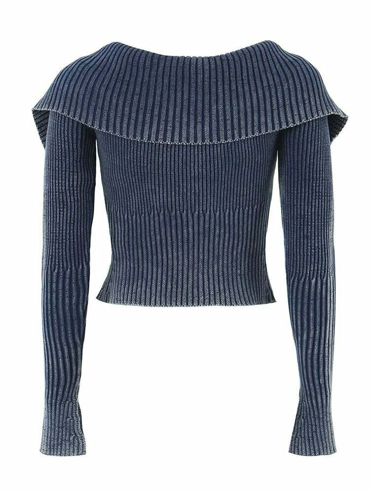 Riley Sweater - Y2K Summer Grunge Outfit, 90S Retro Style, Pastel Goth, Y2K Club & Party