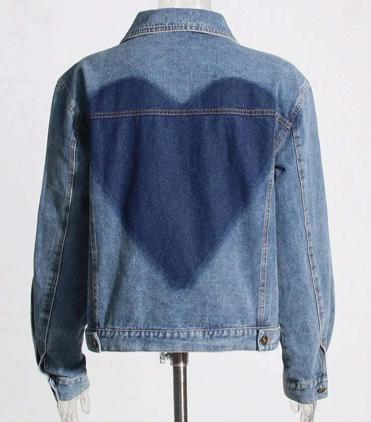Riva Denim Jacket - Y2K Summer & 90S Grunge Fashion, Retro Style, Y2K Club & Party Outfits