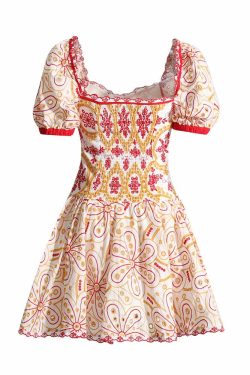 Riviera Mini Dress - Y2K Summer Grunge Outfit, 90S Fashion, Retro Style, Y2K Party & Club