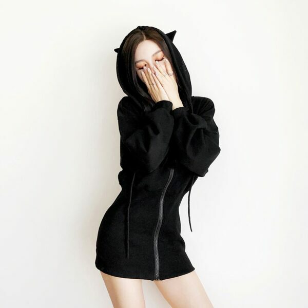 Rosalyn Y2K Grunge Hoodie - 90S Fashion, Retro Style, Summer Outfits, Y2K Club & Party Wear