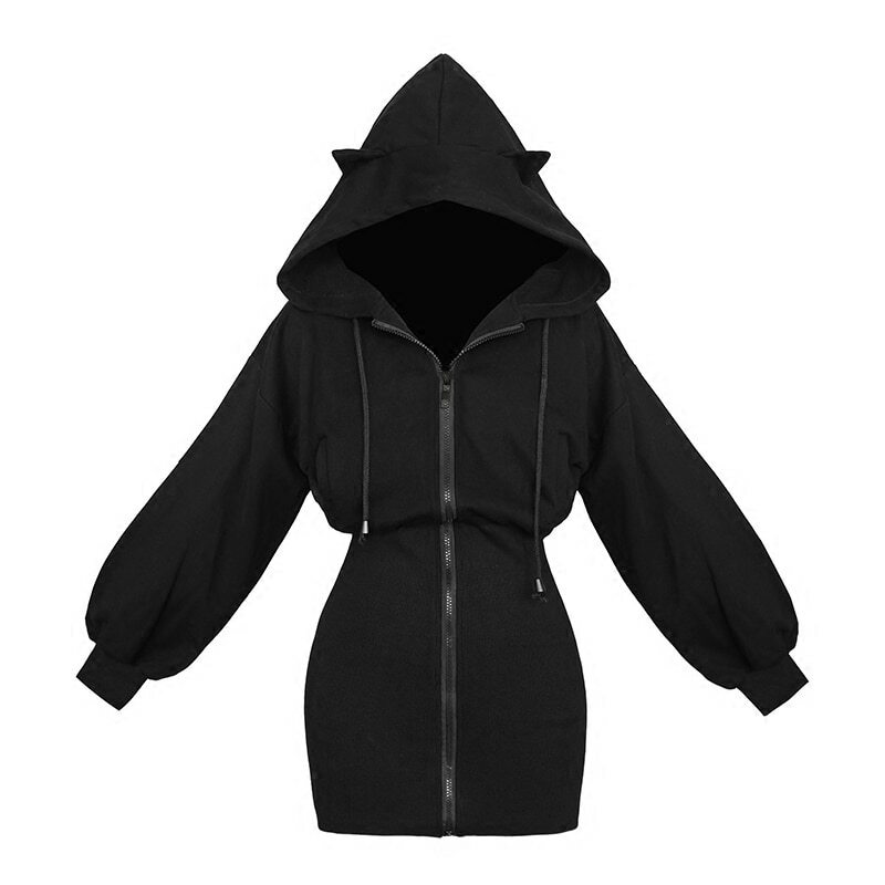 Rosalyn Y2K Grunge Hoodie - 90S Fashion, Retro Style, Summer Outfits, Y2K Club & Party Wear