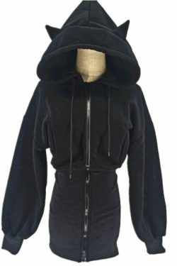 Rosalyn Y2K Grunge Hoodie - 90S Fashion, Retro Style, Summer Outfits, Y2K Club & Party Wear