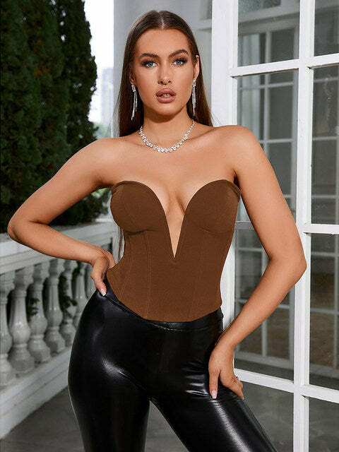 Ruby Top - Y2K Summer Grunge, 90S Retro, Pastel Goth, And Popstar Fashion For Women