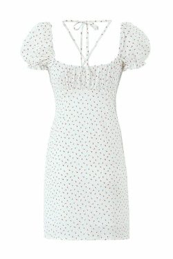 Serenity Mini Dress - Y2K Summer Outfit, 90S Fashion, Grunge, Retro Style, Y2K Party Look
