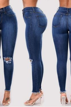 Serenity Ripped Jeans - Y2K Summer, 90S Grunge, Retro Style, Y2K Club & Party Outfits